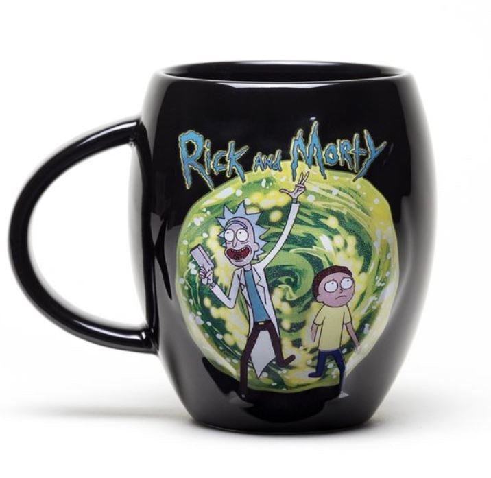 RICK & MORTY OVAL MUG