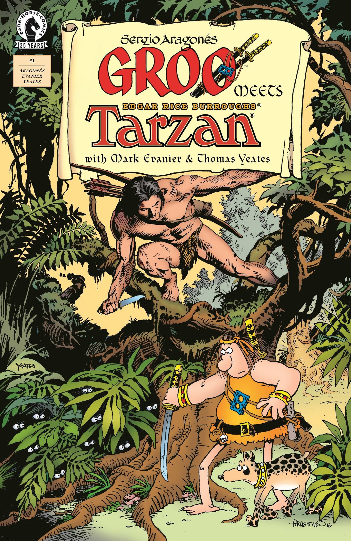 GROO MEETS TARZAN #1 (OF 4)