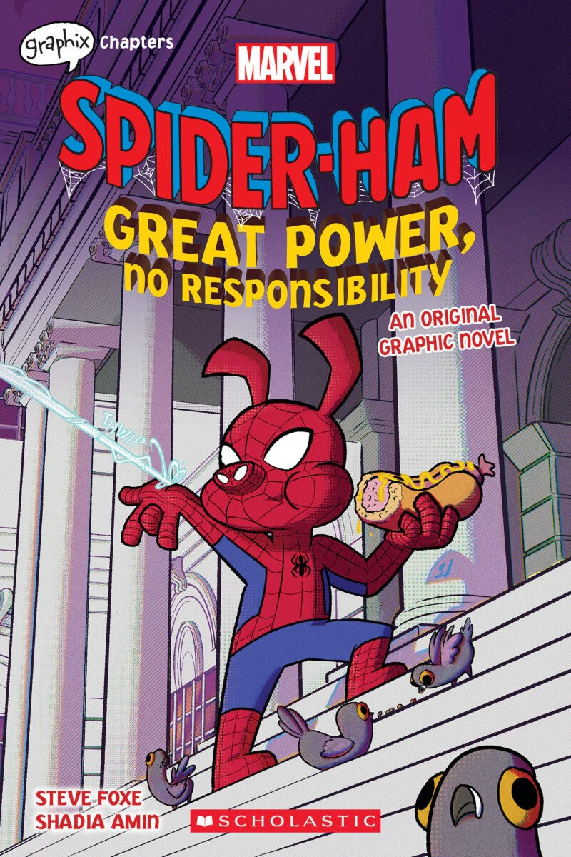 SPIDER-HAM GREAT POWER, NO RESPONSIBILITY