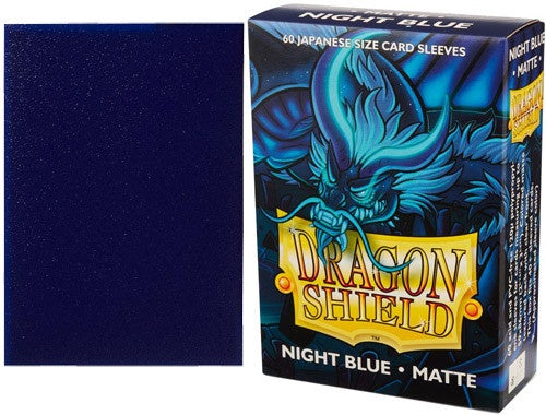 DRAGON SHIELD SMALL SLEEVES - NIGHT BLUE
