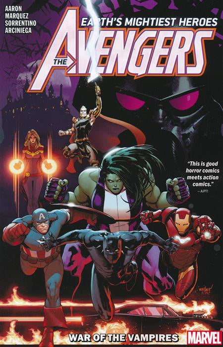 AVENGERS BY JASON AARON VOLUME 03 WAR OF THE VAMPIRES