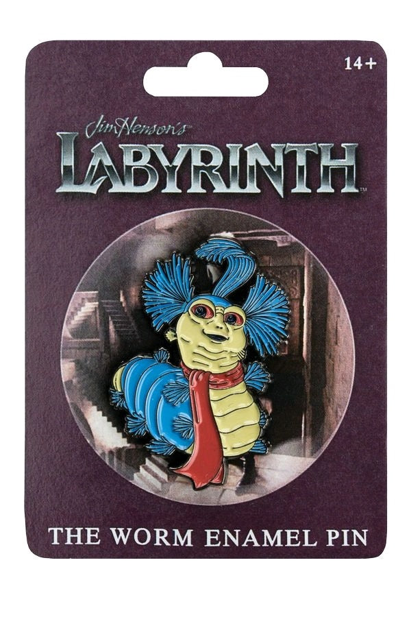 LABYRINTH - THE WORM ENAMEL PIN
