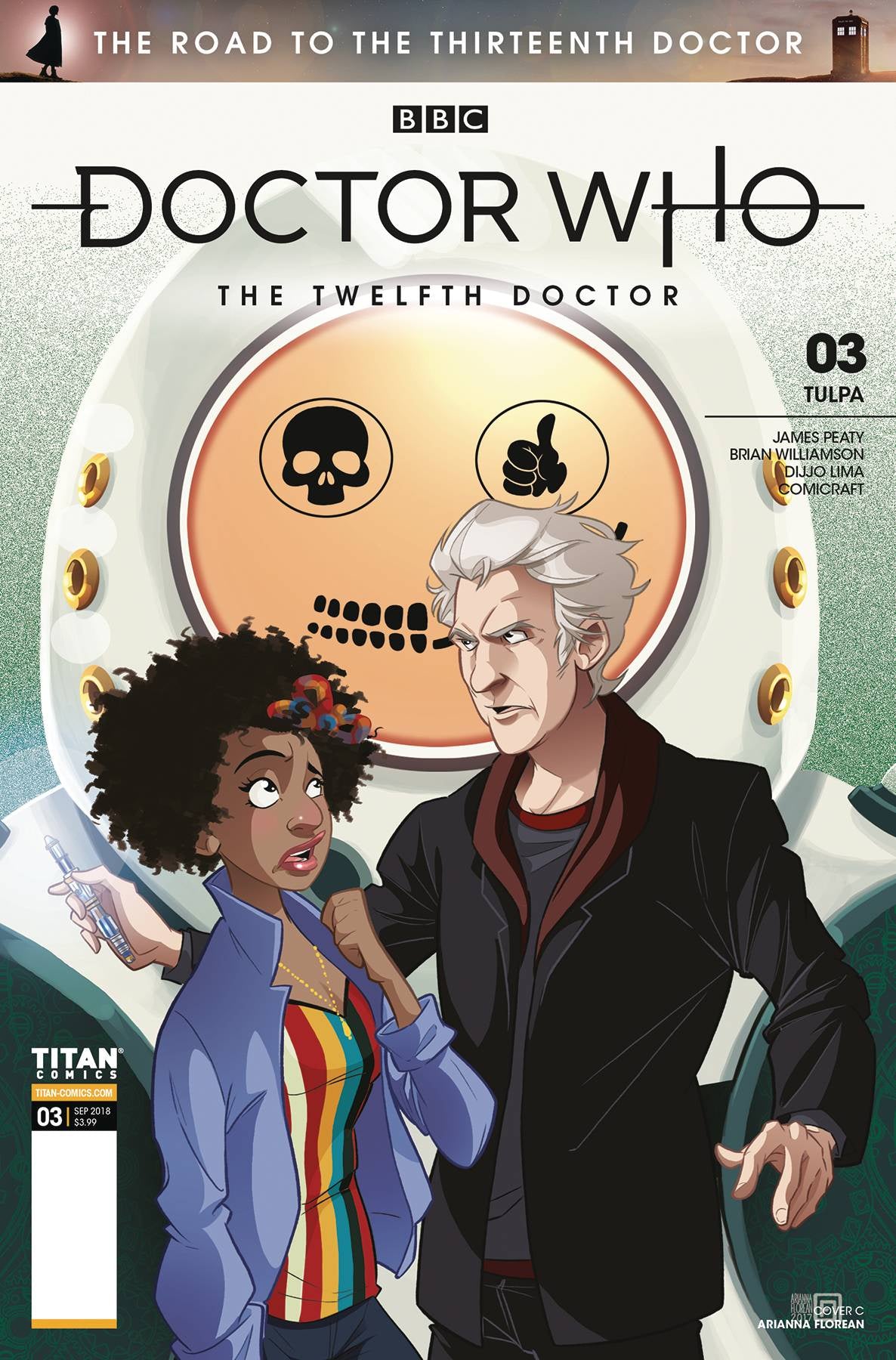DOCTOR WHO ROAD TO 13TH DR #3 12TH CVR C FLOREAN