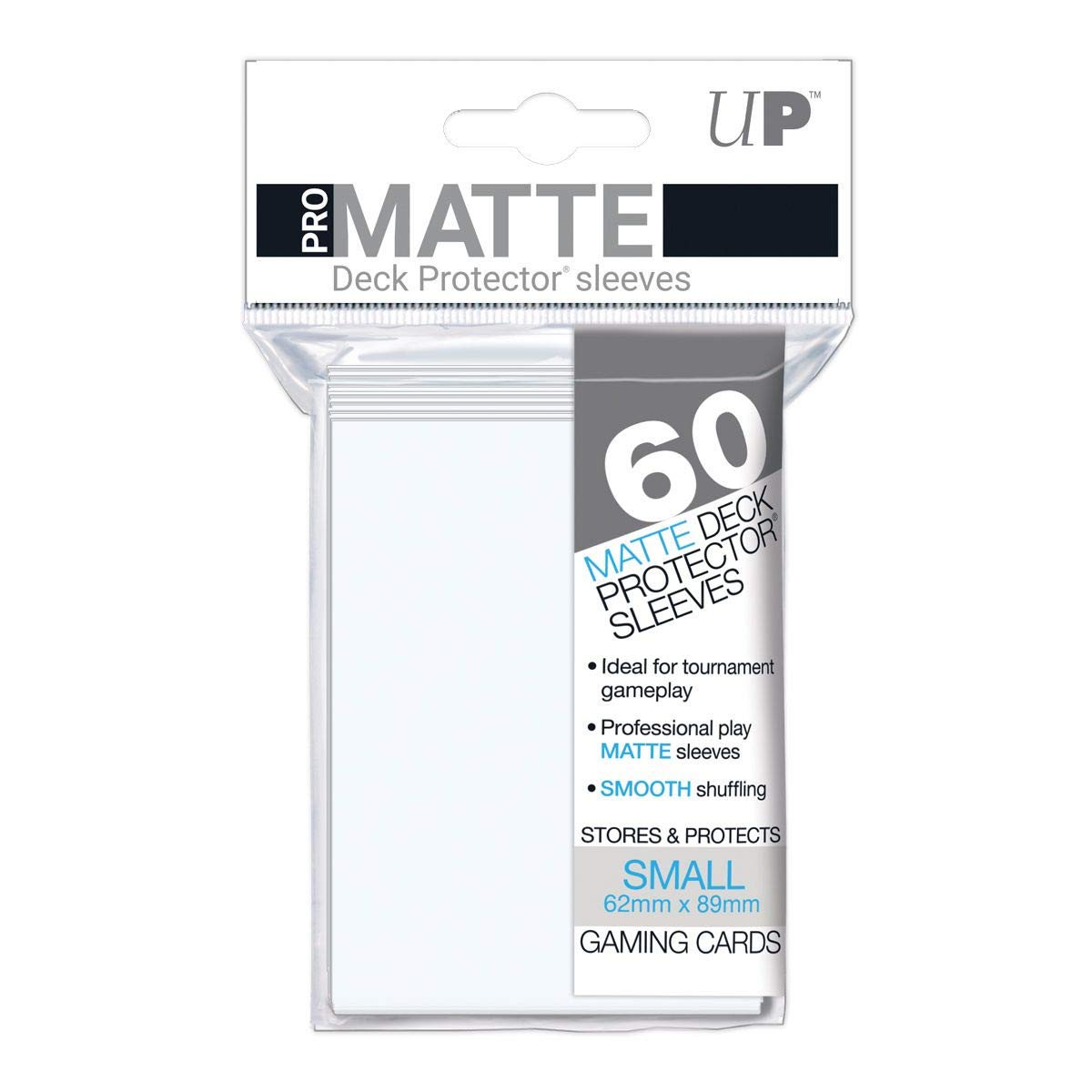 ULTRA PRO PRO-MATTE DECK PROTECTOR SLEEVES - SMALL - WHITE