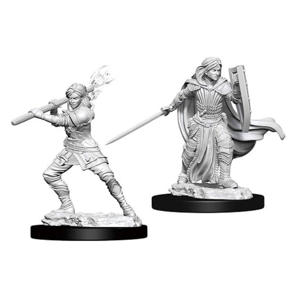 DUNGEONS & DRAGONS NOLZUR'S MARVELOUS UNPAINTED MINI: HUMAN PALADIN (FEMALE)