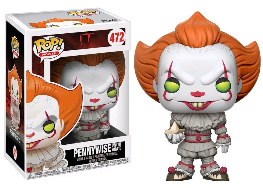 POP! MOVIES: IT : PENNYWISE WITH BOAT