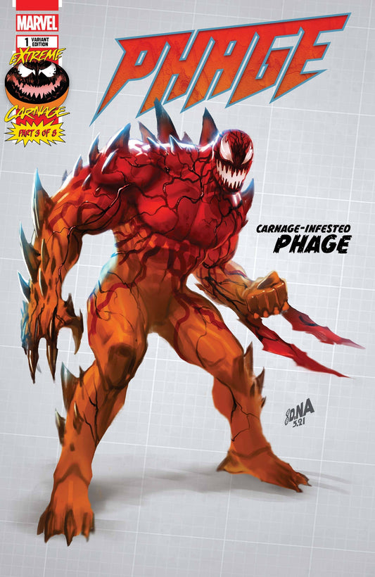 EXTREME CARNAGE PHAGE #1 NAKAYAMA DESIGN VARIANT