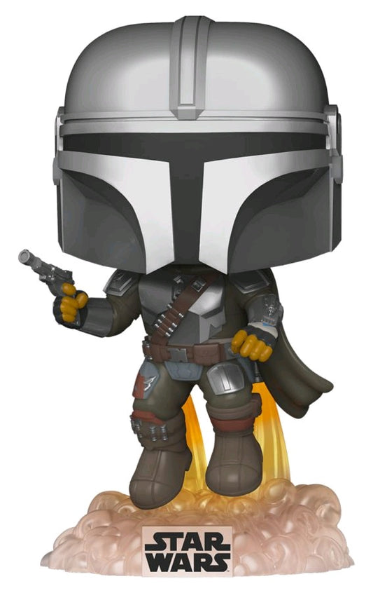 POP! STAR WARS MANDALORIAN: MANDALORIAN FLYING