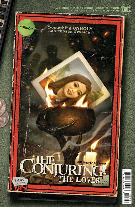 DC HORROR PRESENTS THE CONJURING THE LOVER #1 (OF 5) CVR B RYAN BROWN VHS TRIBUTE CARD STOCK VARIANT