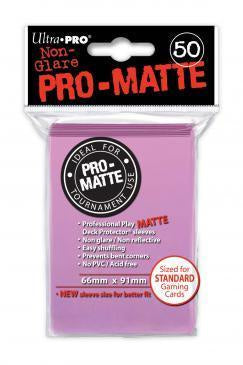 ULTRA PRO PRO-MATTE DECK PROTECTOR SLEEVES - PINK
