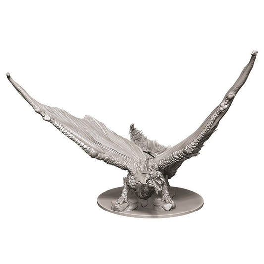 DUNGEONS & DRAGONS NOLZUR'S MARVELOUS UNPAINTED MINI: YOUNG BRASS DRAGON