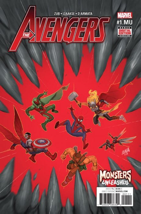 Avengers #1.MU MONSTERS UNLEASHED