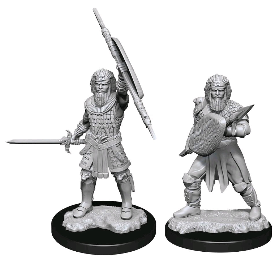 DUNGEONS & DRAGONS NOLZUR'S MARVELOUS UNPAINTED MINI: HUMAN FIGHTER (MALE) #2