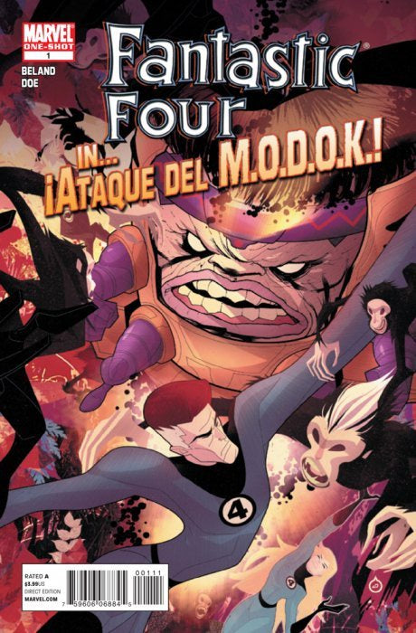 Fantastic Four in Ataque del MODOK One Shot