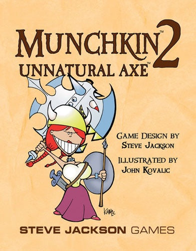 MUNCHKIN 2 UNNATURAL AXE EXPANSION