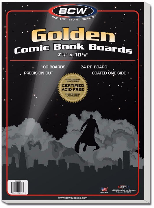 BCW GOLDEN COMIC BOARDS