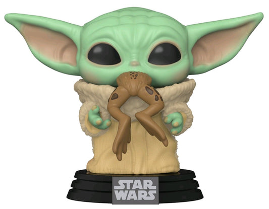 POP! STAR WARS MANDALORIAN: THE CHILD (BABY YODA) WITH FROG