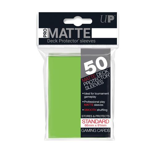 ULTRA PRO PRO-MATTE DECK PROTECTOR SLEEVES - LIME GREEN
