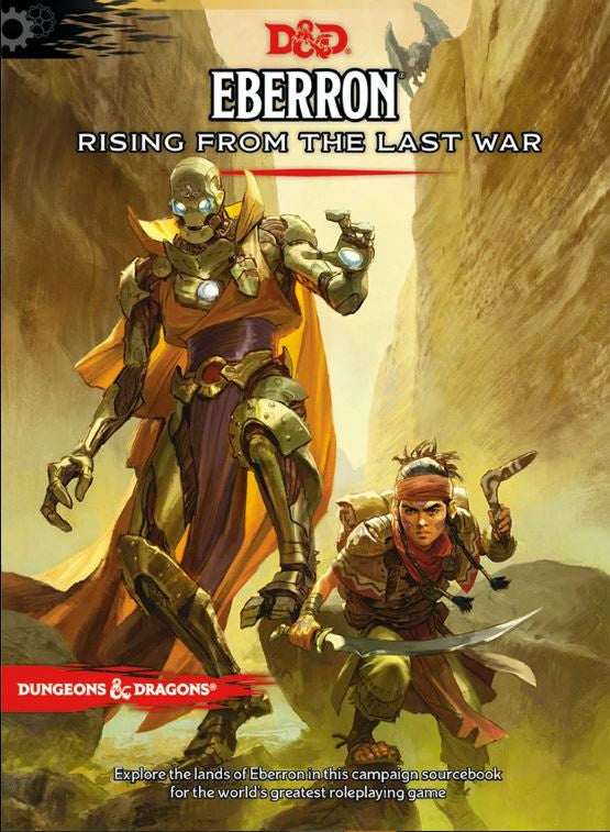 DUNGEONS & DRAGONS EBERRON RISING FROM THE LAST WAR HC