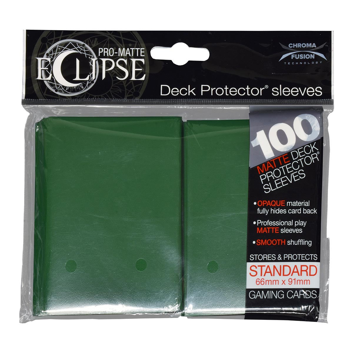 ULTRA PRO PRO-MATTE DECK PROTECTOR SLEEVES 100 PACK - FOREST GREEN