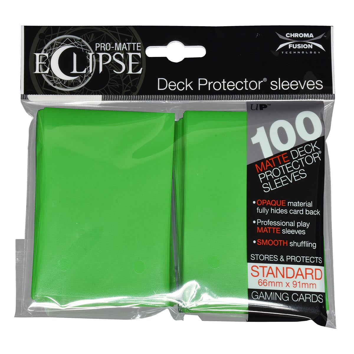 ULTRA PRO PRO-MATTE DECK PROTECTOR SLEEVES 100 PACK - LIME GREEN