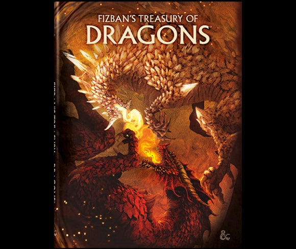DUNGEONS & DRAGONS FIZBANS TREASURY OF DRAGONS ALTERNATE COVER