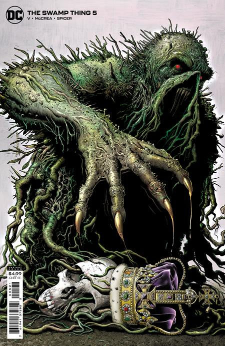 SWAMP THING #5 (OF 10) CVR B BRIAN BOLLAND CARD STOCK VARIANT