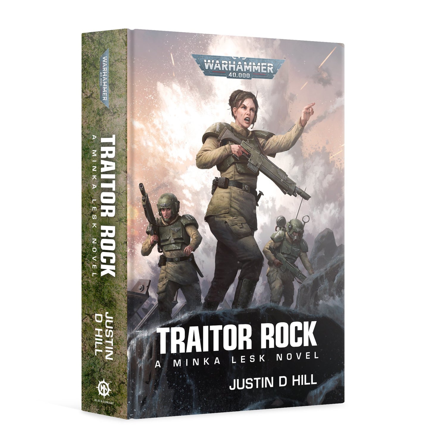40K TRAITOR ROCK BY JUSTIN D HILL HC