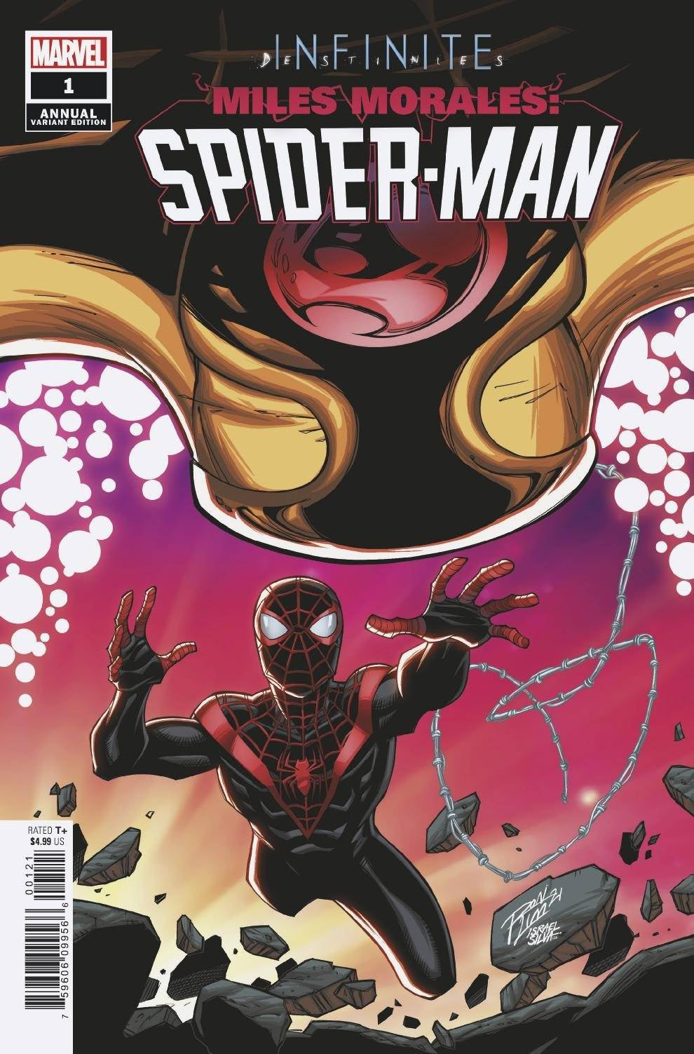 MILES MORALES SPIDER-MAN ANNUAL #1 CONNECTING VARIANT INFD