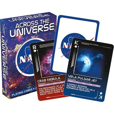 NASA ACROSS THE UNIVERSE PLAYING CARDS
