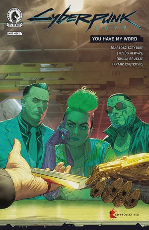 CYBERPUNK 2077 YOU HAVE MY WORD #1 (OF 4) CVR B DE LULIS