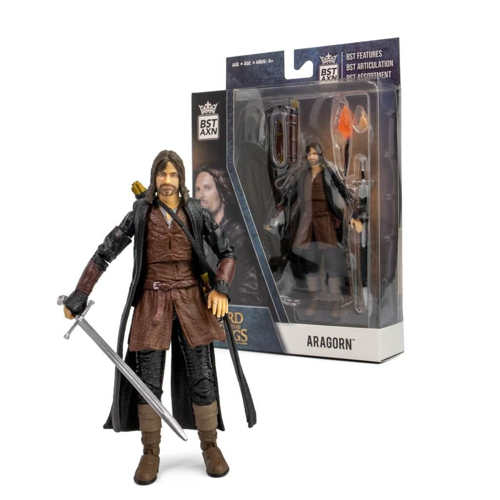 STRIDER ARAGORN LORD OF THE RINGS BST AXN 5" ACTION FIGURE