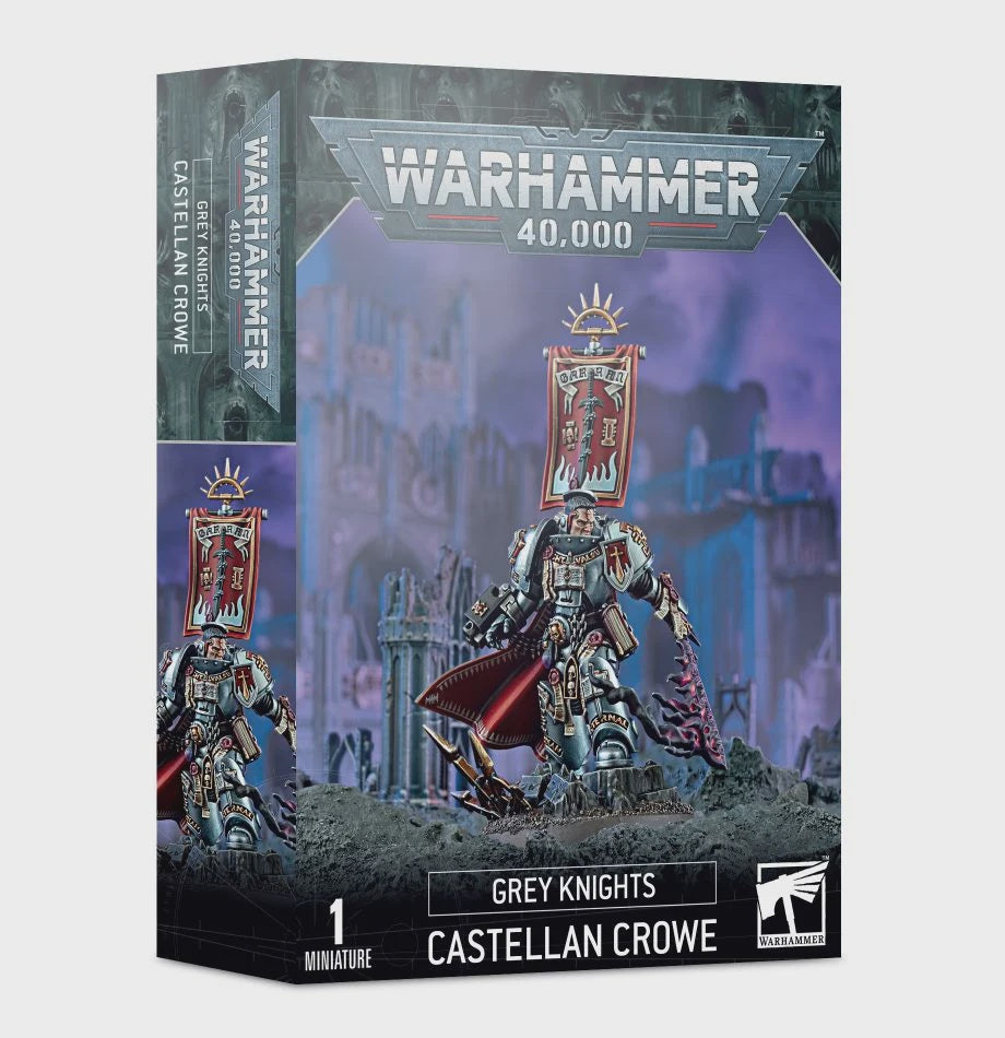 40K GREY KNIGHTS CASTELLAN CROWE