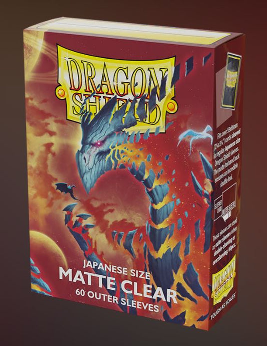 DRAGON SHIELD SMALL SLEEVES - MATTE CLEAR