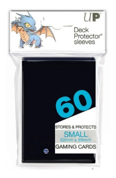 ULTRA PRO DECK PROTECTOR SLEEVES - SMALL - BLACK