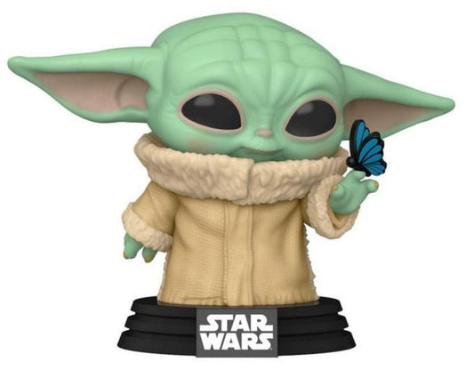 POP! STAR WARS MANDALORIAN: GROGU WITH BUTTERFLY