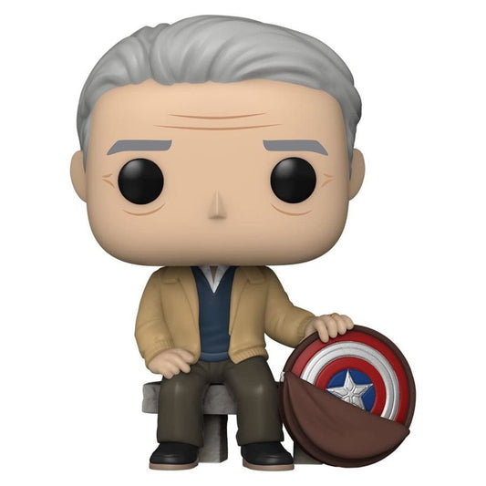 POP! MOVIES: AVENGERS ENDGAME: OLD STEVE YEAR OF THE SHIELD 80TH ANNIVERSARY