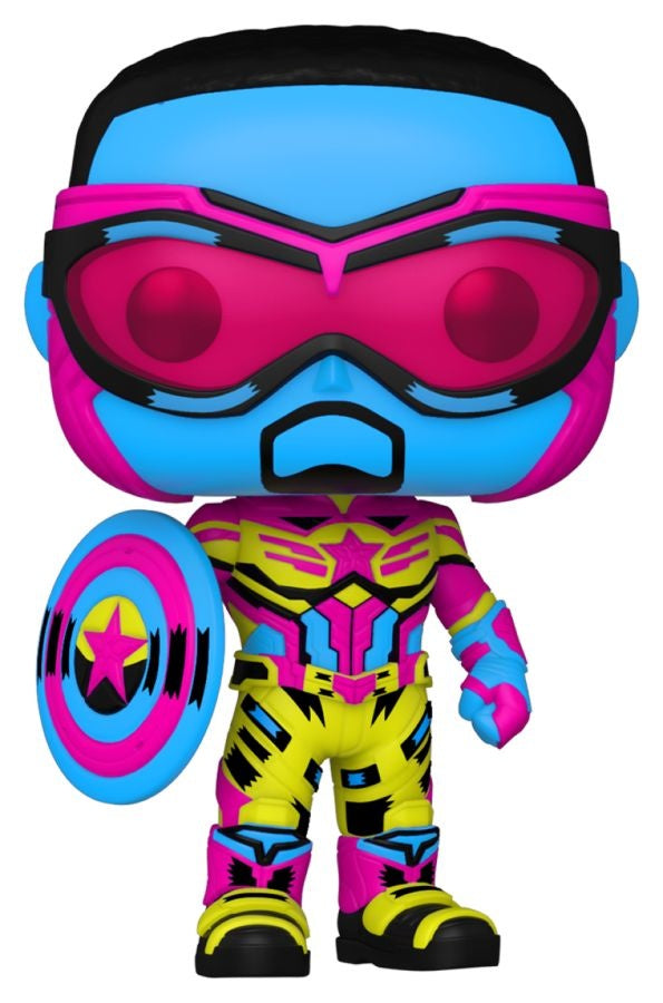 POP! TELEVISION: FALCON WINTER SOLDIER: CAPTAIN AMERICA BLACK LIGHT