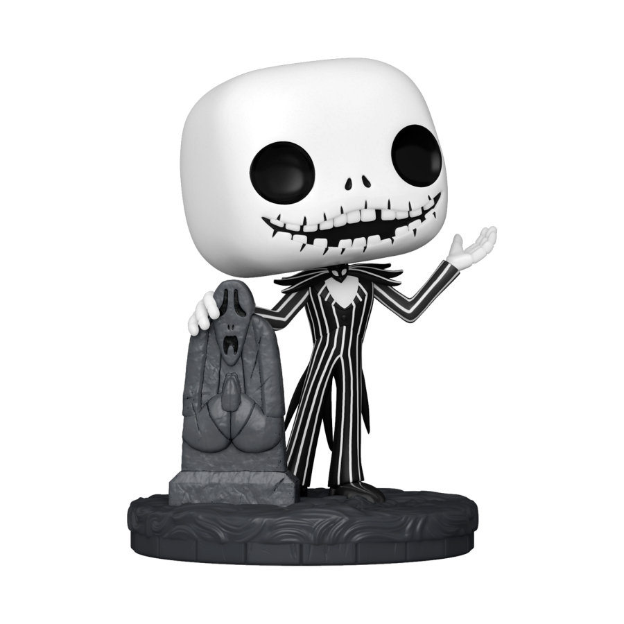 POP! DISNEY: NIGHTMARE BEFORE CHRISTMAS: JACK W/ GRAVESTONE (30TH ANNIVERSARY)