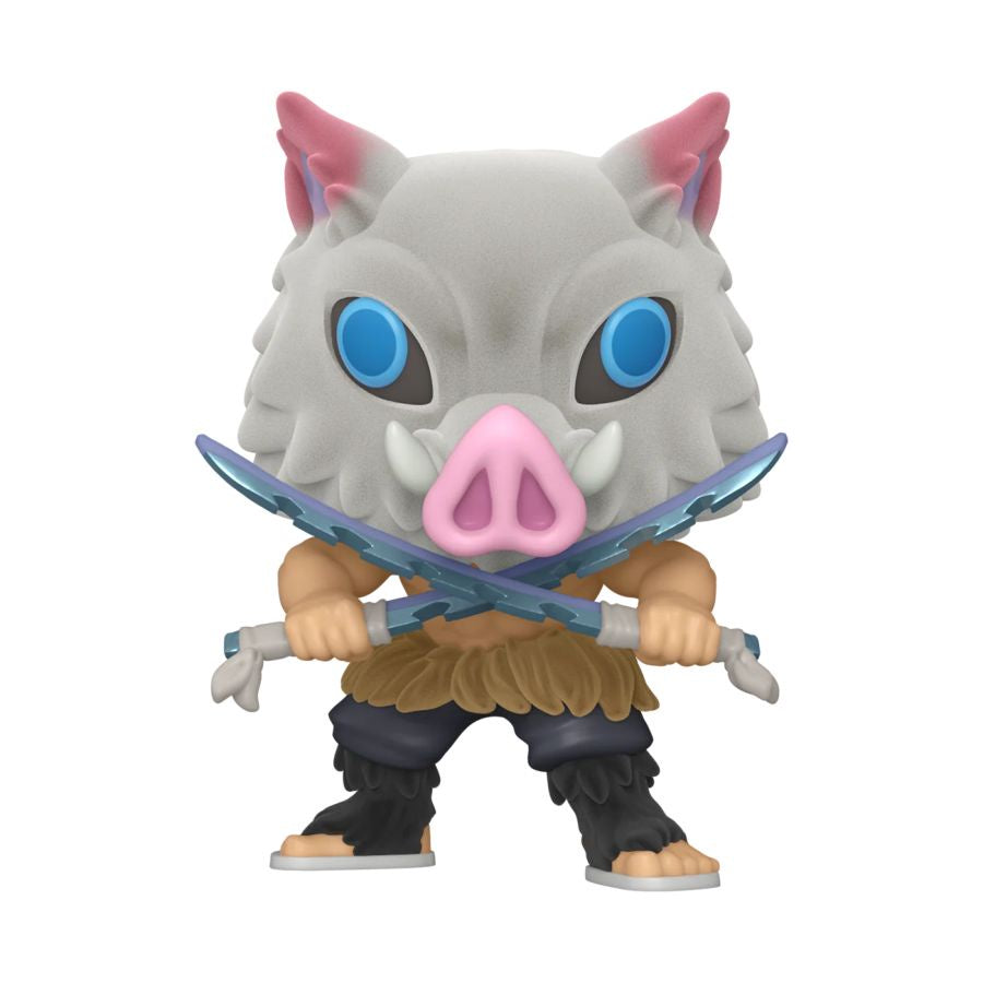 POP! ANIMATION: DEMON SLAYER: INOSUKE FLOCKED