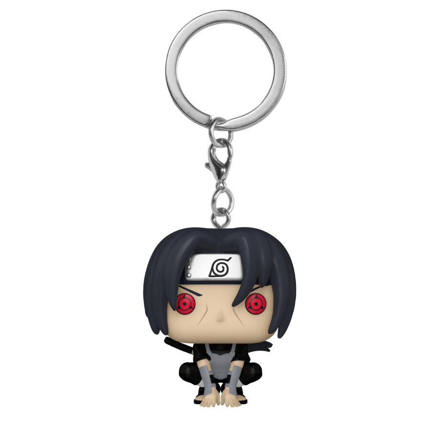 POCKET POP! ANIMATION: NARUTO: ITACHI UCHIHA (MOONLIT) KEYCHAIN