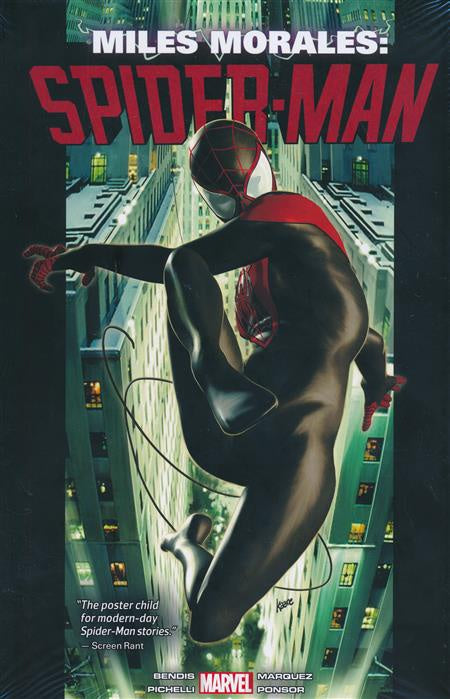 MILES MORALES SPIDER-MAN OMNIBUS VOLUME 01 HC ANDREWS COVER