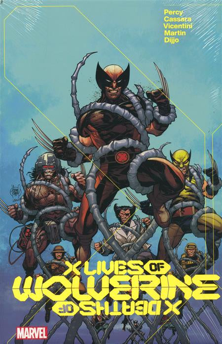 X LIVES AND DEATHS OF WOLVERINE HC ADAM KUBERT CVR