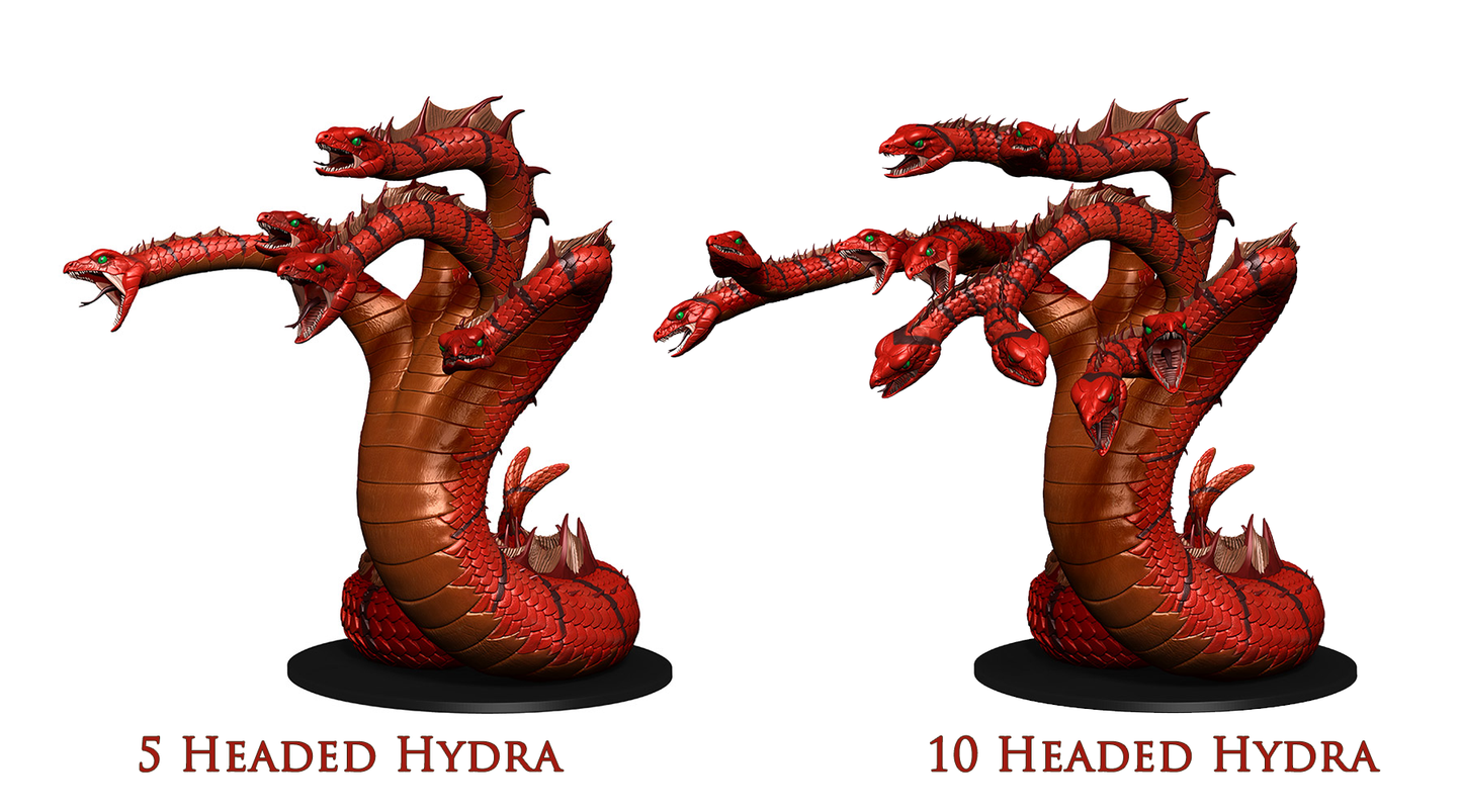 PATHFINDER BATTLES DEEP CUTS UNPAINTED MINI: HYDRA