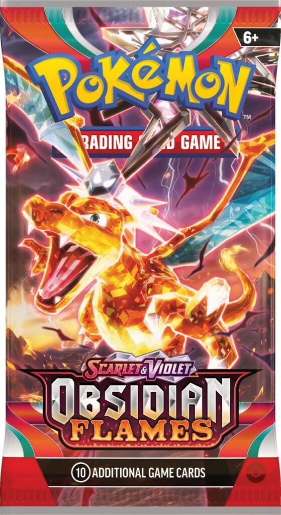 POKEMON SCARLET & VIOLET OBSIDIAN FLAMES BOOSTER