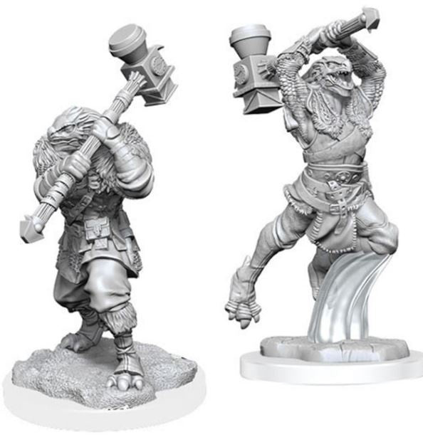 CRITICAL ROLE UNPAINTED MINI: RAVENITE BARBARIAN