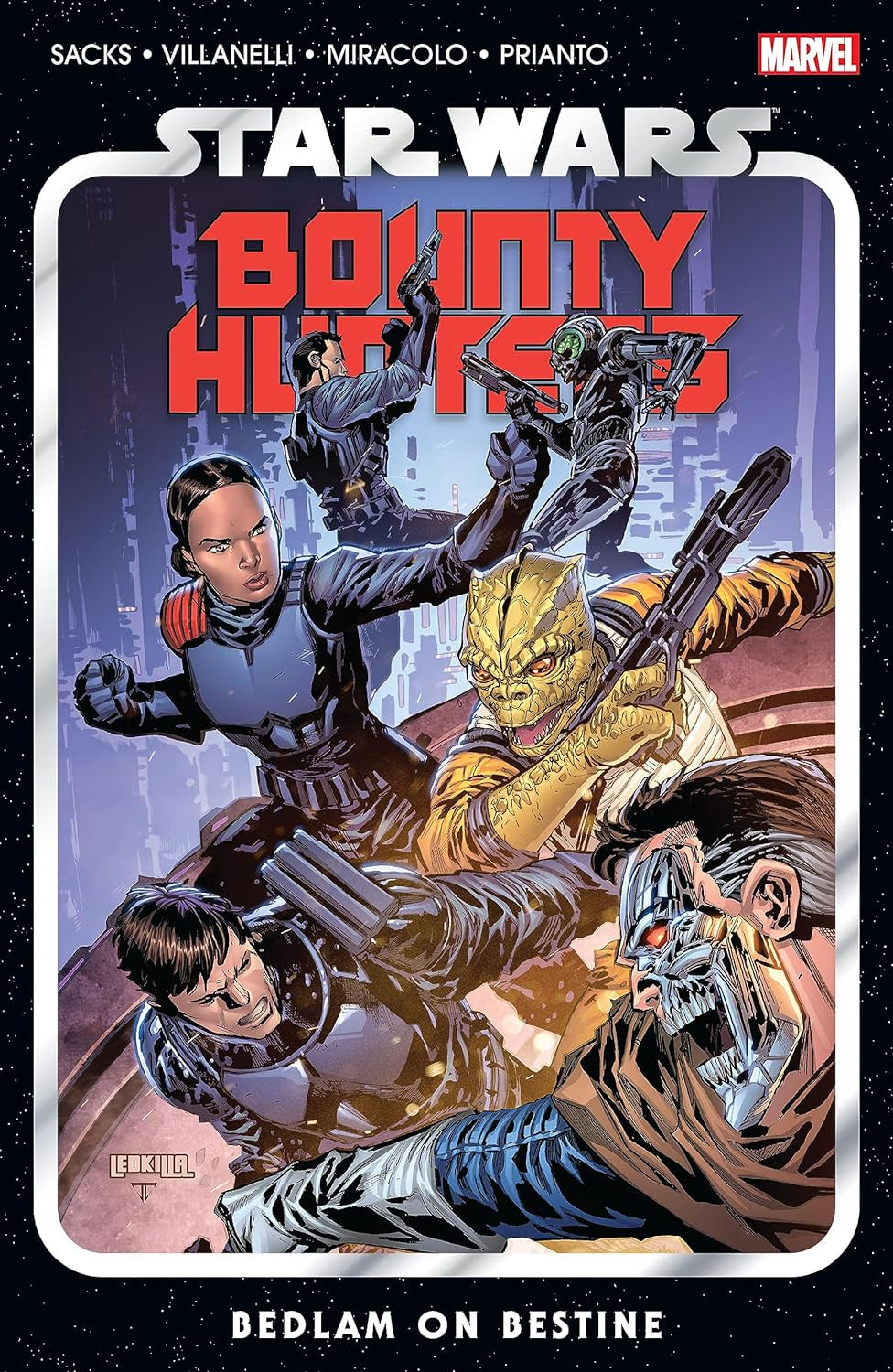 STAR WARS BOUNTY HUNTERS  VOLUME 06 BEDLAM ON BESTINE