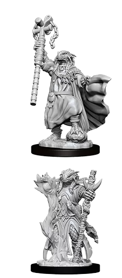 DUNGEONS & DRAGONS NOLZUR'S MARVELOUS UNPAINTED MINI: DRAGONBORN SORCERER FEMALE