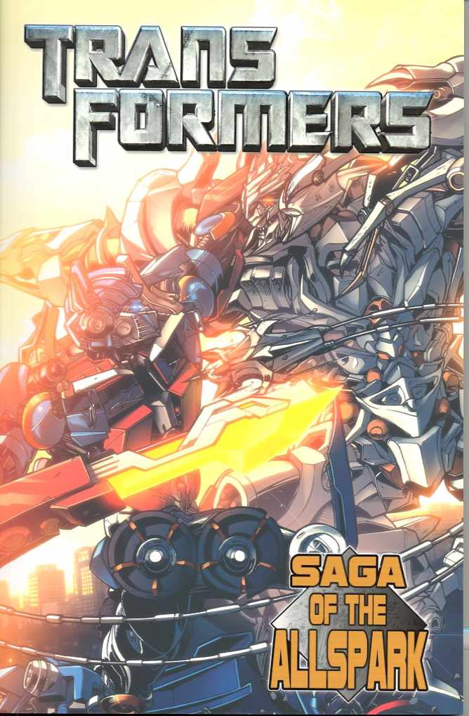 TRANSFORMERS MOVIE PREQUEL SAGA OF THE ALLSPARK