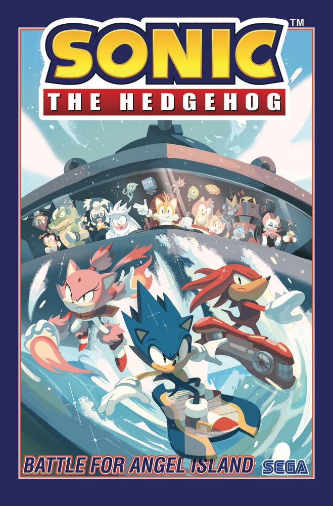 SONIC THE HEDGEHOG VOLUME 03 BATTLE FOR ANGEL ISLAND